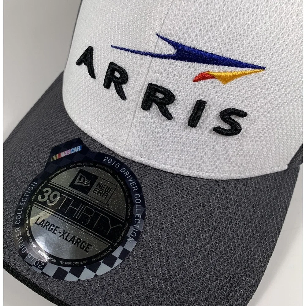 NEW ERA Carl Edwards Nascar #19 Arris Driver 39THIRTY Hat Size L/XL *NEW* RARE